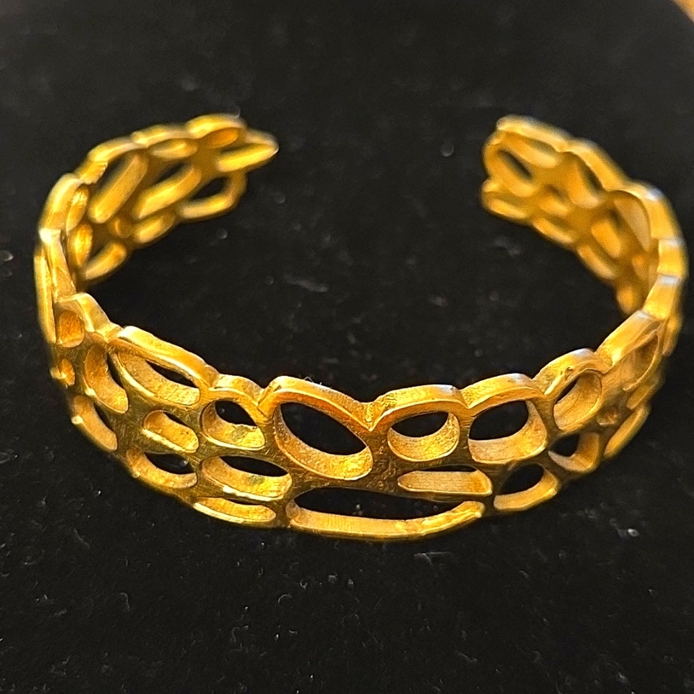 Noah Thomas Brass  Handmade "Barnacle" Cuff
